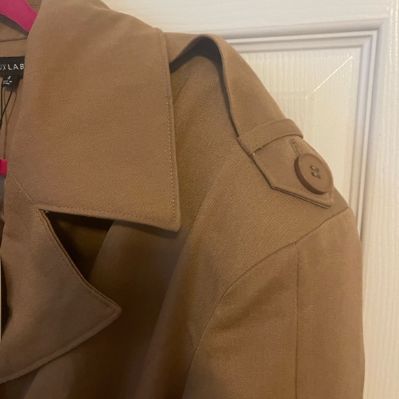 Jluxlabel tan double breasted jumpsuit - Picture 5 of 7